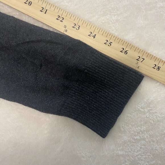 Eddie Bauer Cotton Cashmere Men's Size TXL Gray V Neck Long Sleeve Sweater - Picture 9 of 9